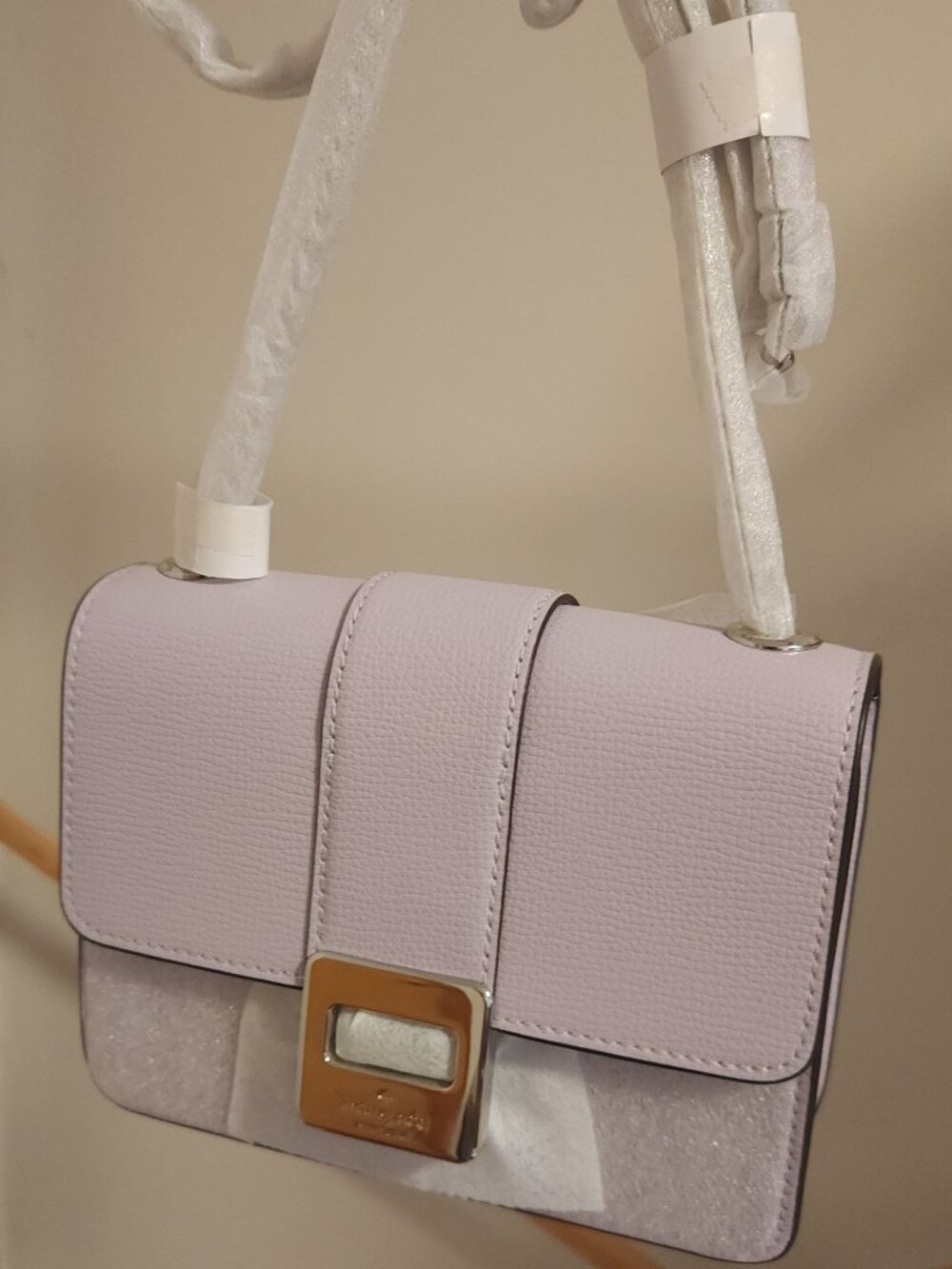 Royal Beauty! kate spade Phoebe Turnlock Mini Flap Crossbody Lilac NEW